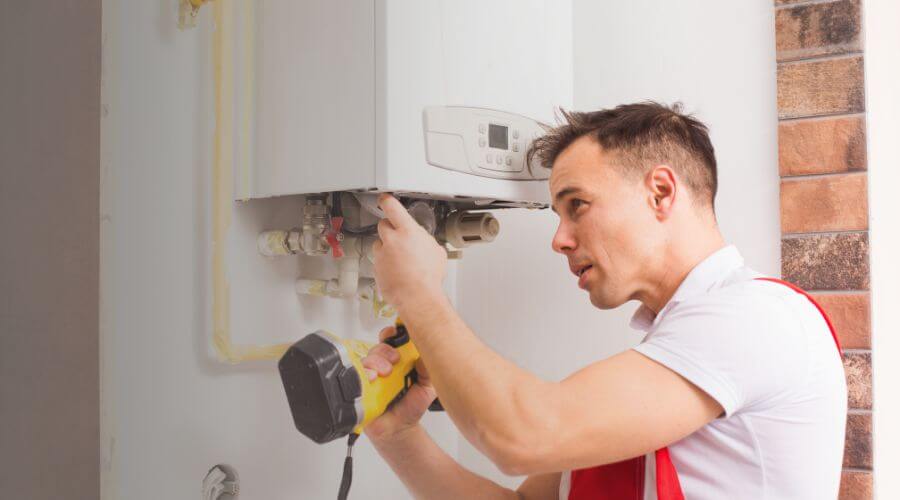 Local tankless water heater installation in Morrison, IA
